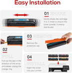 Compatible Canon 067H 067 Toner Cartridge Set Replacement - Image 6