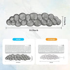 Gel Cloud Keyboard Wrist Rest, Cute Wrist Support and Arm Support Keyboard Rest - Image 6