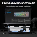 EPOMAKER Aula F108 Wireless Gaming Keyboard, Full Size Mechanical Keyboard - Image 6
