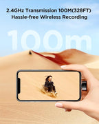 BOYA Magic-05 Wireless Lavalier Microphone, 30Hrs Battery, 328FT Los Range - Image 8