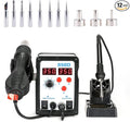 CREWORKS 2 in 1 SMD Soldering Iron & Hot Air Rework Station by CREWORKS