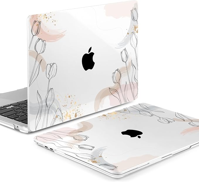 MEEgoodo Case for MacBook Air M4/M3/M2 13.6 inch 2025 2024 2022, Fit Model - Image 3