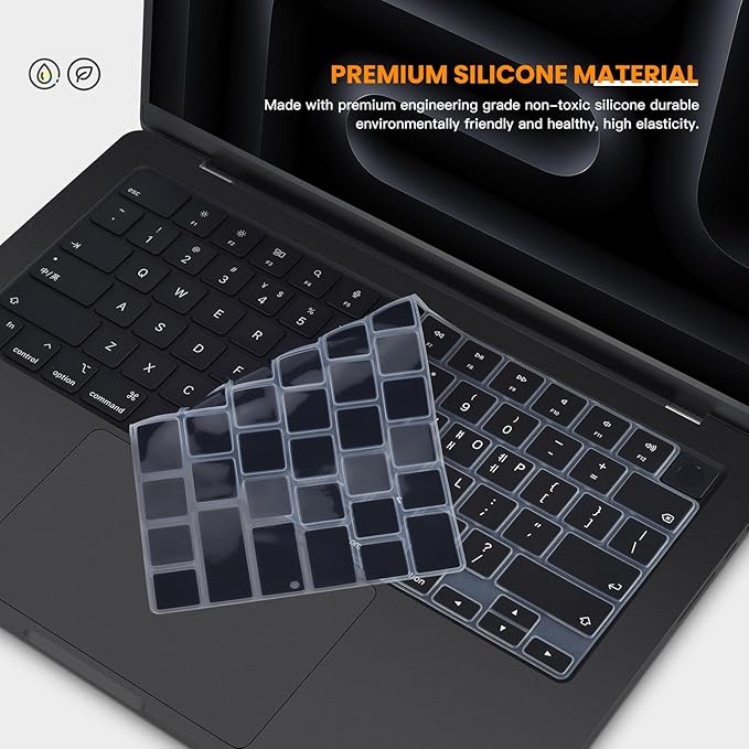 Korean Silicone Keyboard Cover Skin - Image 4