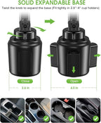 2025 Upgraded Cup Phone Holder for Car, Universal No Shaking Cup Holder Phone - Image 3