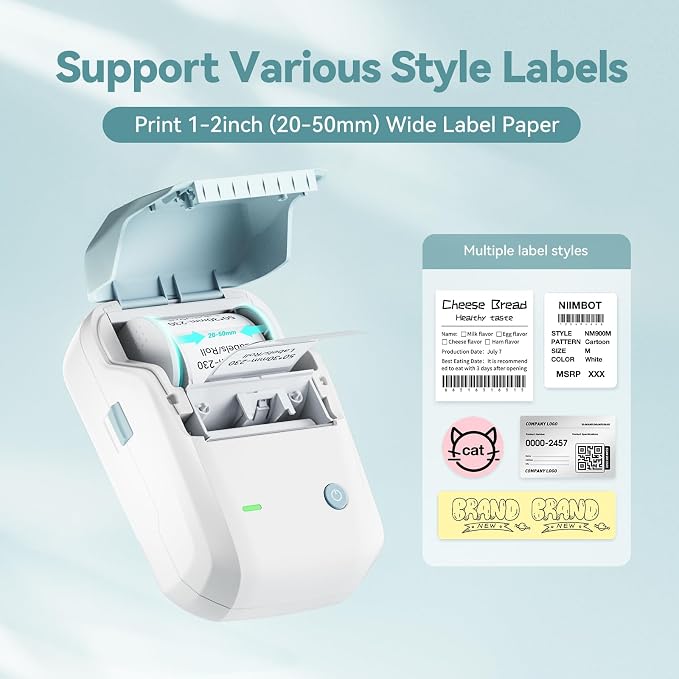 NIIMBOT B1 Label Maker Machine - Image 2