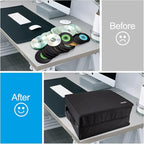 LIOVODE DVD Case 200 DVDs and 100 Booklets Capacity, CD/Blu-ray Storage Binder - Image 6