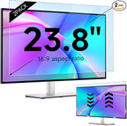 IPROKKO 【2 Pack】 23.8 inch Anti-Blue Light Monitor Screen Protector by IPROKKO