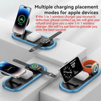 3 in 1 Wireless Charger for iPhone, Foldable Charging Station for Magsafe for - Image 4