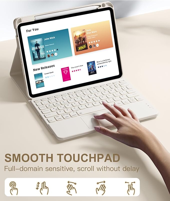 Compatible with iPad Air 11 Inch & Air 5th/ Air 4th Generation Case with - Image 3