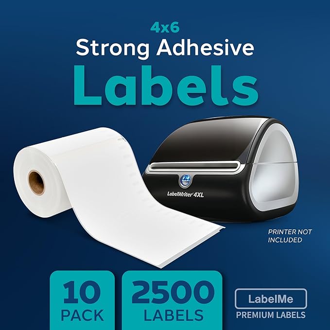 4x6 Thermal Labels Roll - Image 2