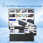 Keychron Q6 Max QMK/VIA Wireless Custom Mechanical Keyboard Barebone Knob - Image 2
