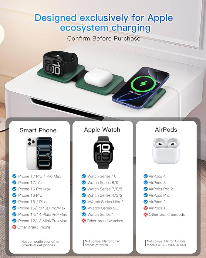 3 in 1 Wireless Charger for iPhone - Image 4