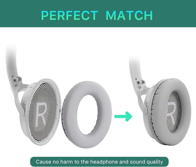 Replacement Ear Pads for Bose QuietComfort 35 & Quiet Comfort 35 II Headphones - Image 5