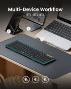 ProtoArc Foldable Bluetooth Keyboard, XK01 Full-Size Portable Wireless Keyboard - Image 3