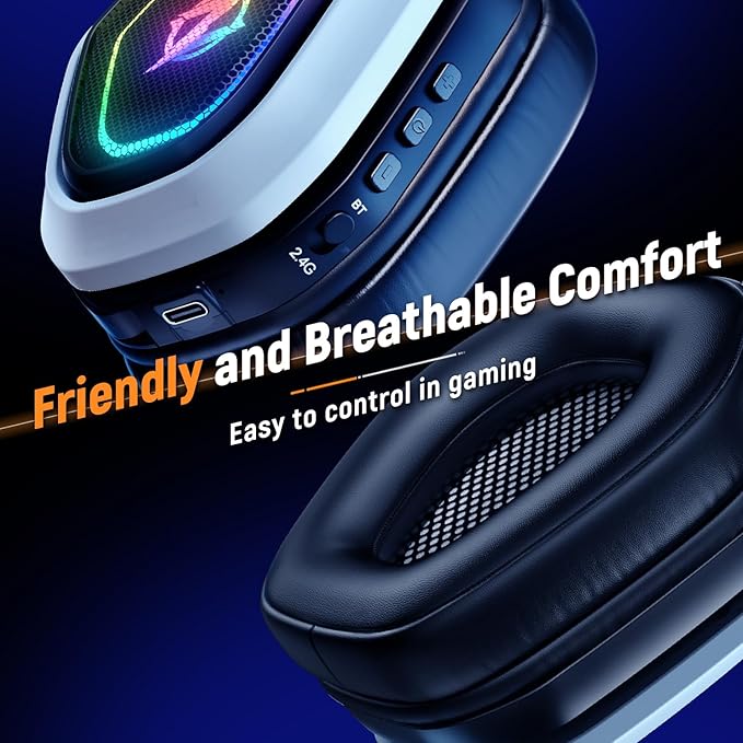 2.4GHz Wireless Gaming Headset for PC, Ps4 - Image 4