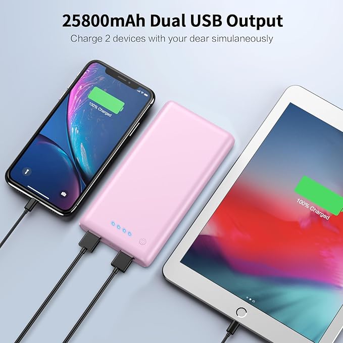Portable Charger Power Bank 26800mah, Ultra-High Capacity Safer External Cell - Image 4