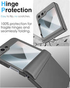STORMTAL for Samsung Galaxy Z Flip 6 Case/Z Flip 7 FE Case, Hinge Protection - Image 3