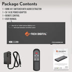8K HDMI Switch 4 in 1 Out, 8K@60Hz 4K@120Hz 1080P@240Hz - Image 9