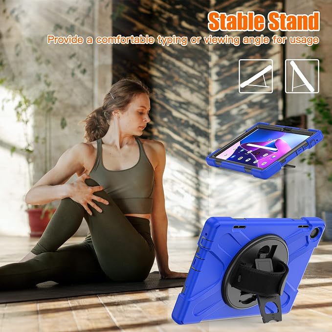 Junfire Shockproof Case for Lenovo Tab M10 3rd Gen 10.1 inch 2022, Heavy Duty - Image 5