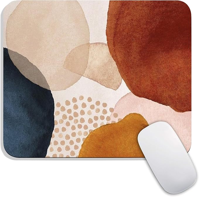 Square Mouse Pad Abstract Marble 2, Personalized Premium-Textured Custom Mouse by Armanza