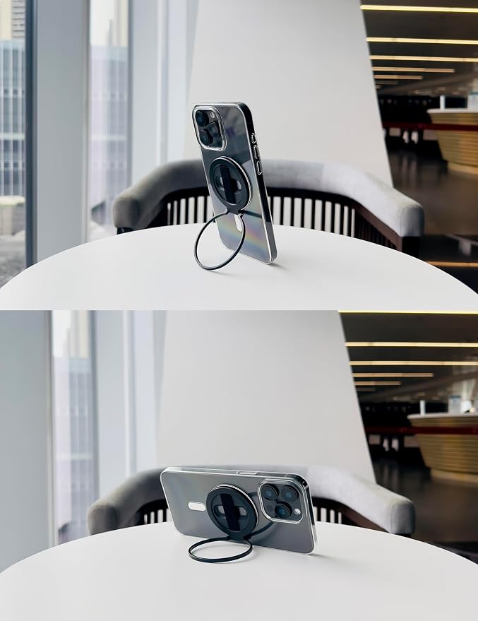 Grat 2 Magnetic Phone Grip Kickstand, Phone Loop Holder, Dual-Sided Magnet Ring - Image 4