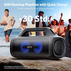 EarFun UBOOM X Portable Bluetooth Speaker, 80W Stereo - Image 4