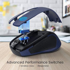 Wireless Mouse, D-09 Computer Mouse USB Cordless Mice - Image 7