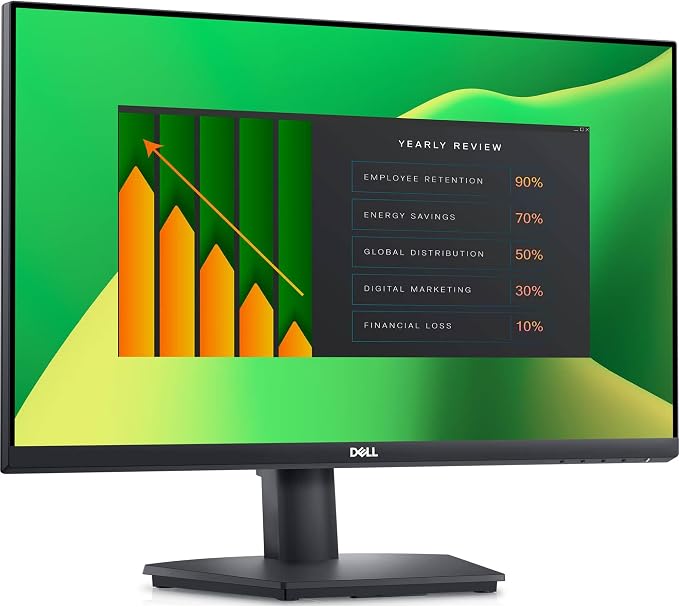Dell 24" FHD VA 60Hz Flicker Free Monitor, Anti-Glare Display, 1 x DisplayPort - Image 4