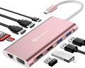 Docking Station, UtechSmart Docking Station Dual Monitor Triple Display USB C by UtechSmart