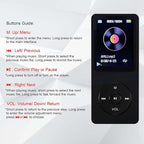 MP3 Player 128GB with Speaker Earphone Portable HiFi Lossless Sound MP3 Mini - Image 3