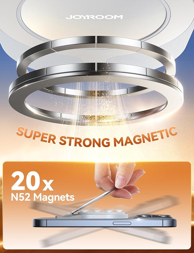JOYROOM Suction Cup Phone Mount, Magsafe Phone Grip - Image 2