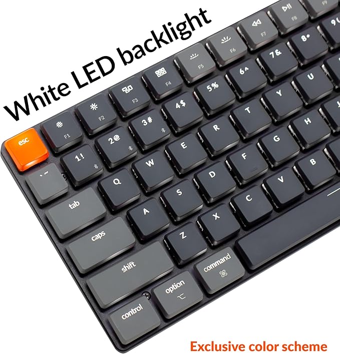 Keychron K3 75% Layout 84-Key Ultra-Slim Hot-Swappable Wireless Bluetooth - Image 3