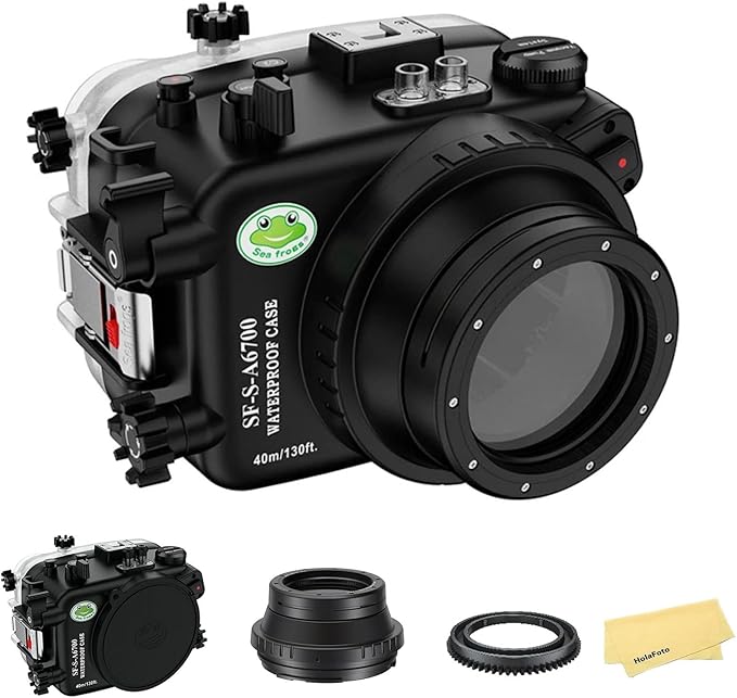 Seafrogs Underwater Housing for Sony a6700 by SeaFrogs