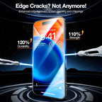 TORRAS Screen Protector for iPhone 2023 Diamond Shield Shatterproof Full - Image 8
