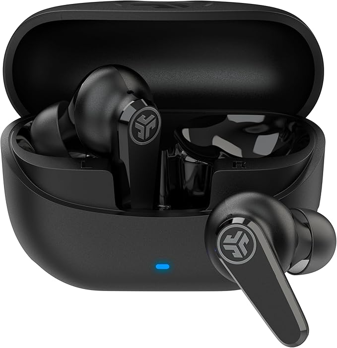 JLab Go Pods ANC True Wireless Bluetooth Earbuds & Charging Case, Hybrid Active by JLab