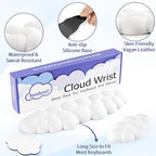 Cloud Wrist Rest Keyboard, Cloud Keyboard Wrist Pad Set - Image 5