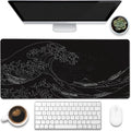 Desk Mat, Extended Big Computer Keyboard Mouse Pad by Eflxamz