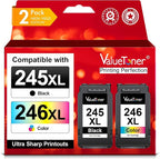Valuetoner 245XL Ink Cartridge Replacement by Valuetoner