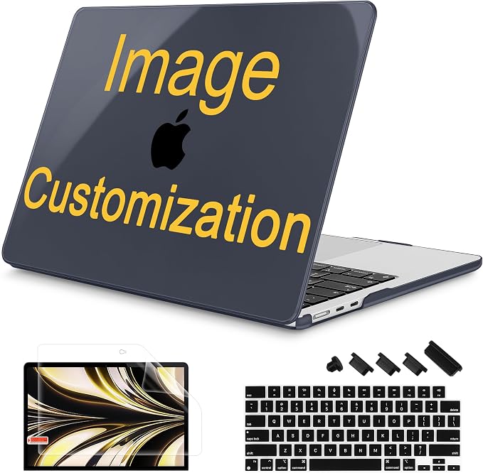Mektron Custom Photo Case for MacBook Air 13.6 Inch 2022 2023 2024 2025 Release by Mektron