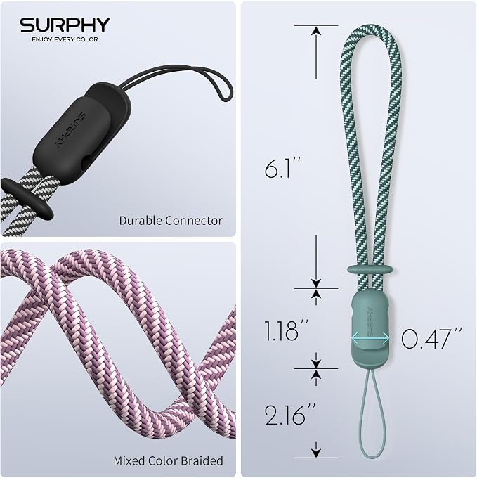 SURPHY 3 Pack Phone Wrist Strap - Image 7