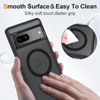 Magnetic for Google Pixel 7 Case, Shockproof Slim Translucent Matte Anti-Slip - Image 5