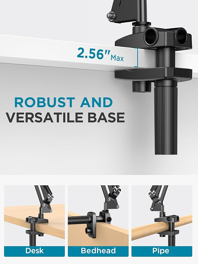 InnoGear Tablet Holder for Bed, Overhead Tablet Stand Phone Holder Tablet Mount - Image 5