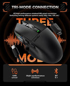 DAREU A980PROMAX Wireless Gaming Mouse-4K/8K Polling-30K DPI Optical - Image 5