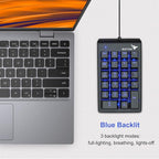 Rottay Number Pad, Mechanical USB Wired Numeric Keypad - Image 2