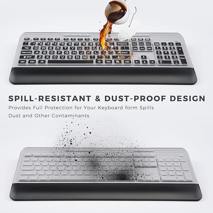 Wireless Keyboard and Mouse Set - Image 3