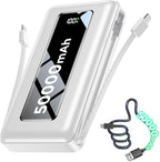 Power Bank, 50000mAh Travel Camping Essential Portable Charger by JKELAR