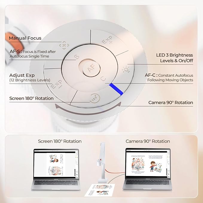 CZUR Fancy S Pro USB Document Camera - Image 2