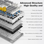 AK96 Smart Mechanical Keyboard Gaming, 96 Keys Full Size - Image 5