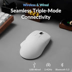 Keychron M7 8K Wireless Mouse, 30K DPI Optical Computer Mice, 2.4 - Image 4