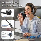 Callez Computer Headset, 3.5mm Cell Phone Headset - Image 6